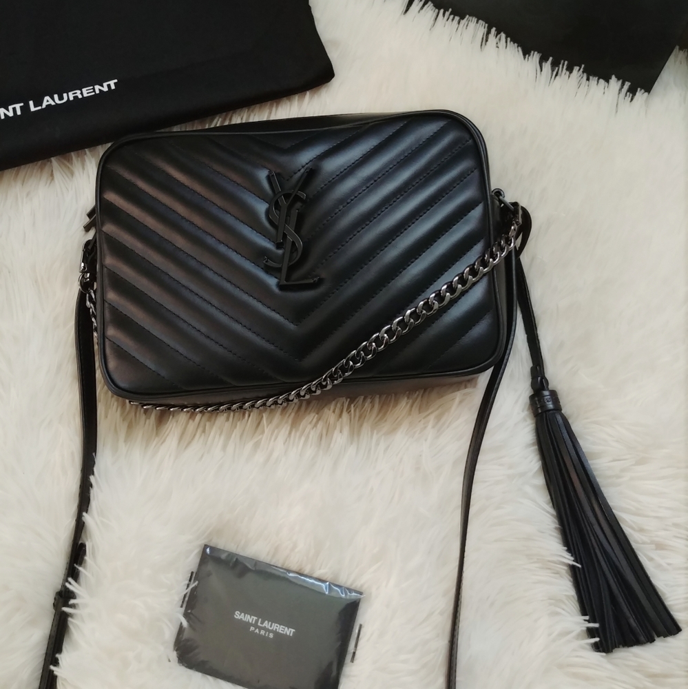 Saint Laurent Med Lou Camera Crossbody